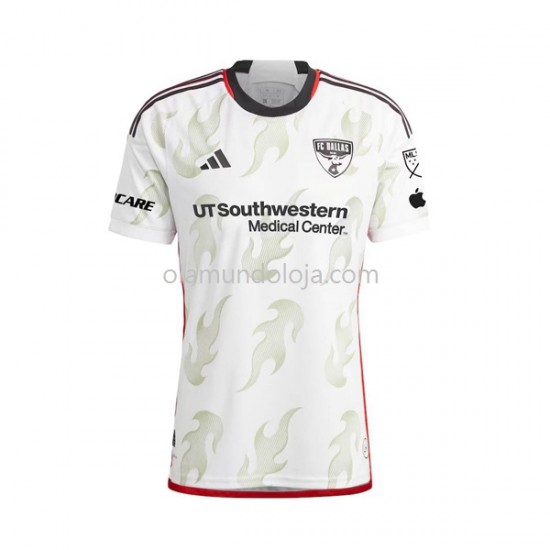 Camisola FC Dallas Homem Equipamento Segundo 2023-2024 Manga Curta